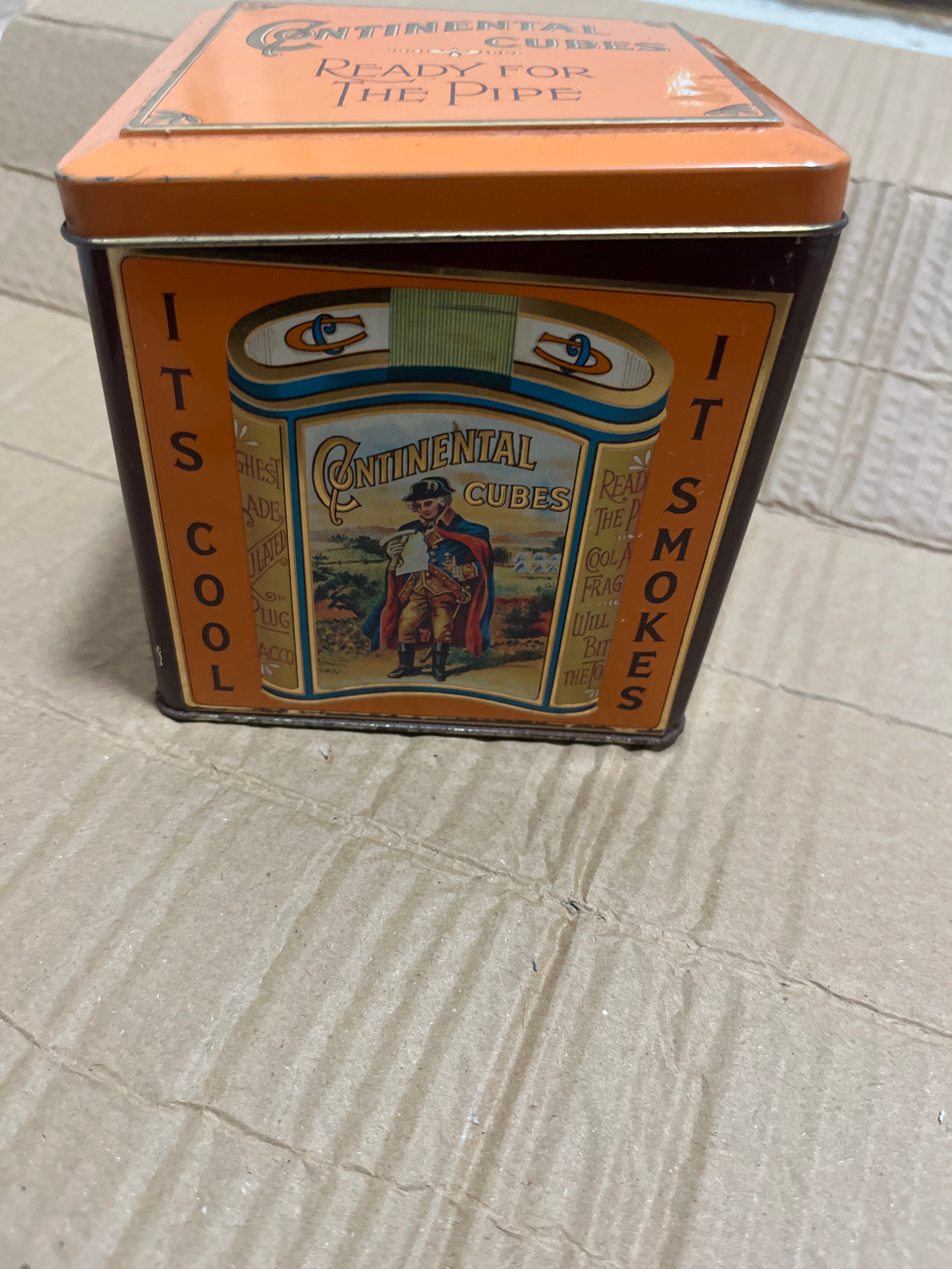 Collectible tin