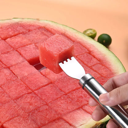 Stainless Steel Windmill Watermelon Cutter Kitchen Gadget