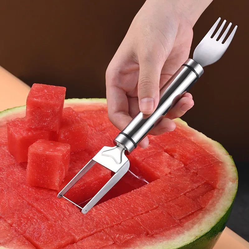 Stainless Steel Windmill Watermelon Cutter Kitchen Gadget