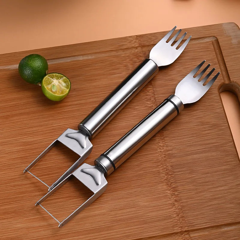 Stainless Steel Windmill Watermelon Cutter Kitchen Gadget