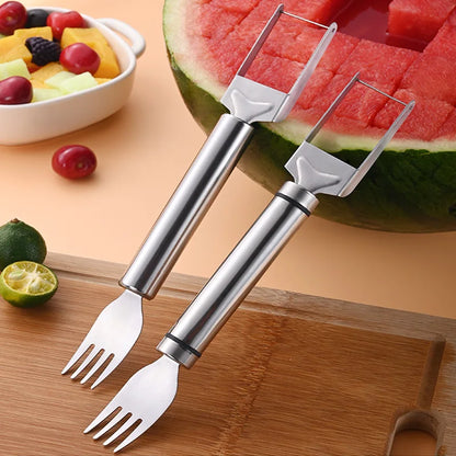 Stainless Steel Windmill Watermelon Cutter Kitchen Gadget